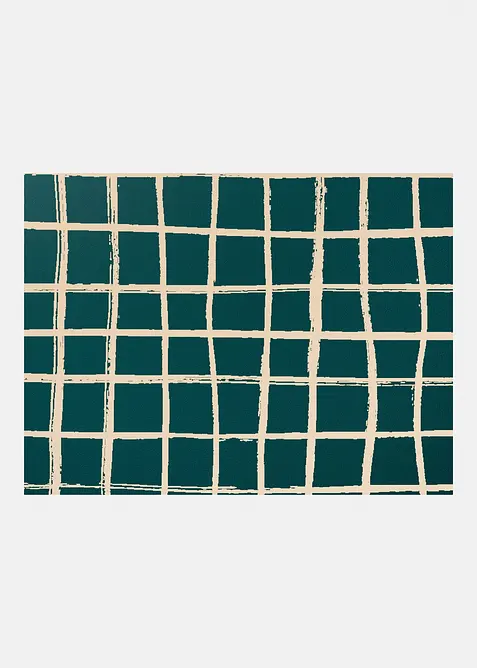 Paillasson lavable au motif graphique, bonprix