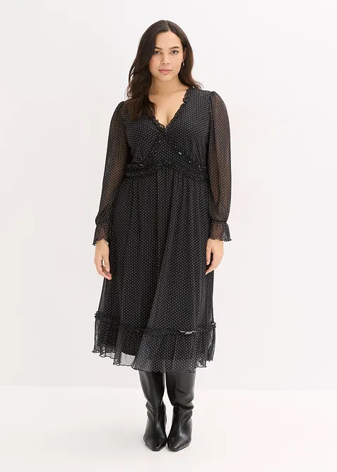 Robe midi, bonprix