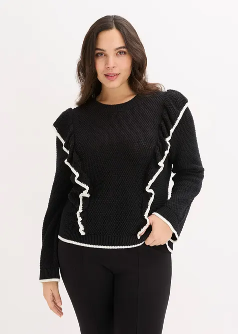 Pull en fine maille, bonprix