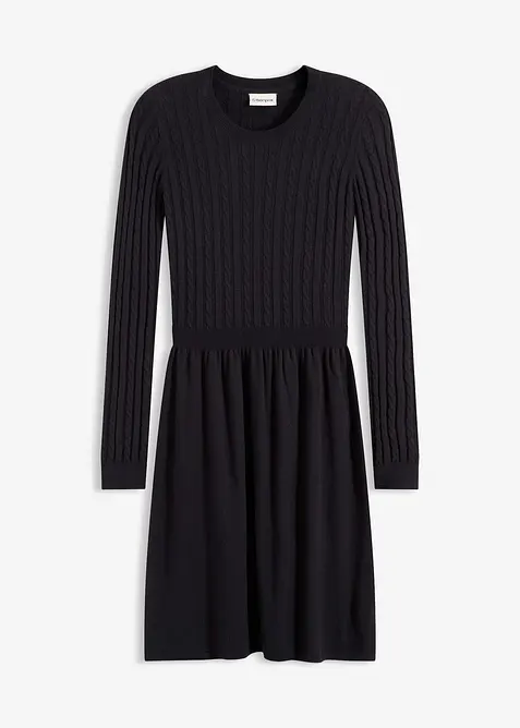 Robe en maille, bonprix