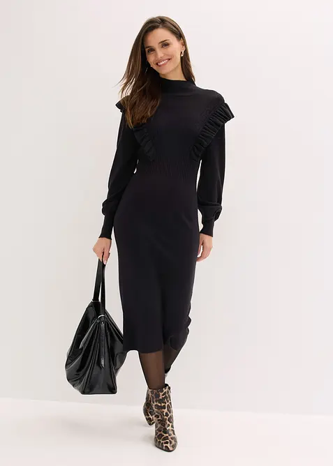 Robe en maille, bonprix
