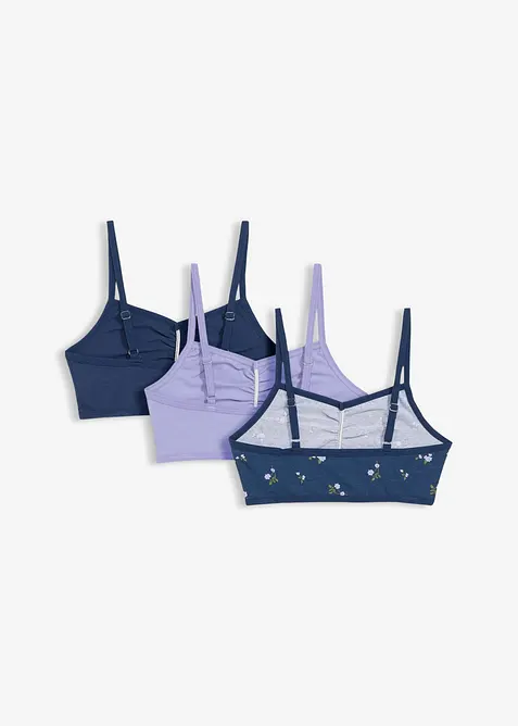 Lot de 3 brassi&egrave;res douces, bonprix