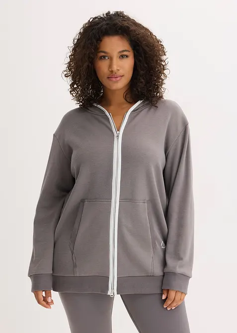 Sweat zipp&eacute; chaud, s&eacute;chage rapide, bonprix