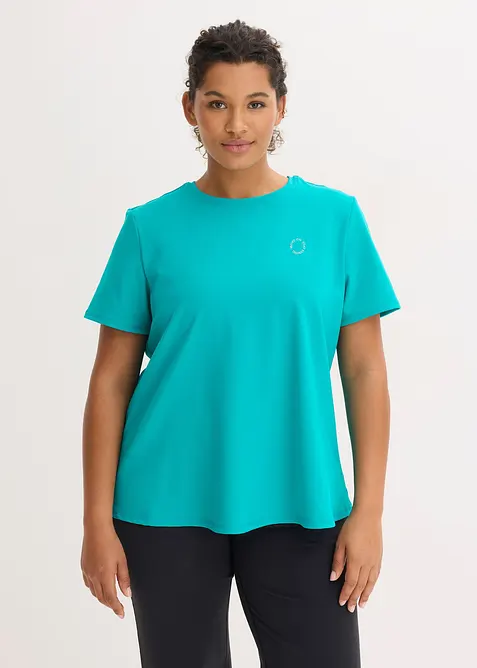 T-shirt de sport toucher coton, bonprix