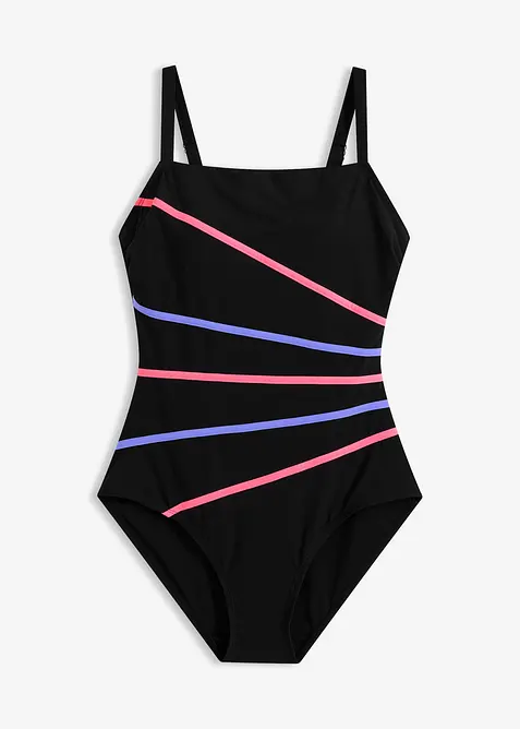 Maillot sculptant, maintien l&eacute;ger, bonprix