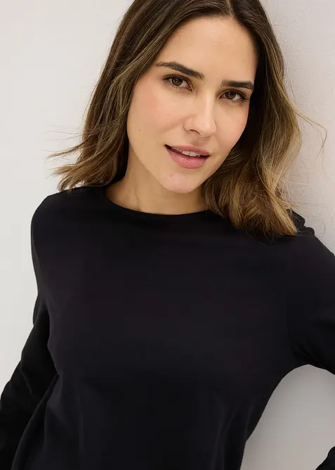 Chemise de nuit &agrave; dentelle, bonprix