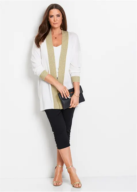 Pantalon 7/8 à taille élastiquée, bonprix