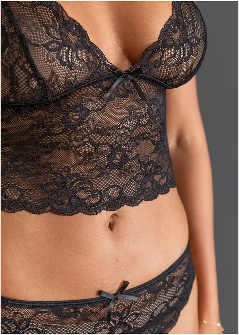 Brassière et string ouvert (ens. 2 pces), bonprix