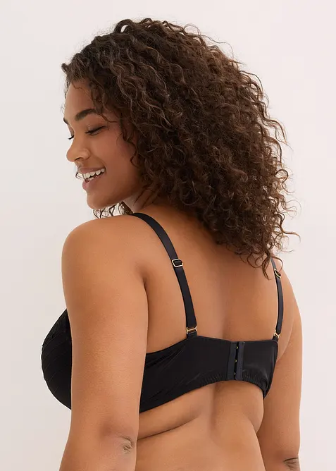 Soutien-gorge &agrave; coques et dentelle, bonprix