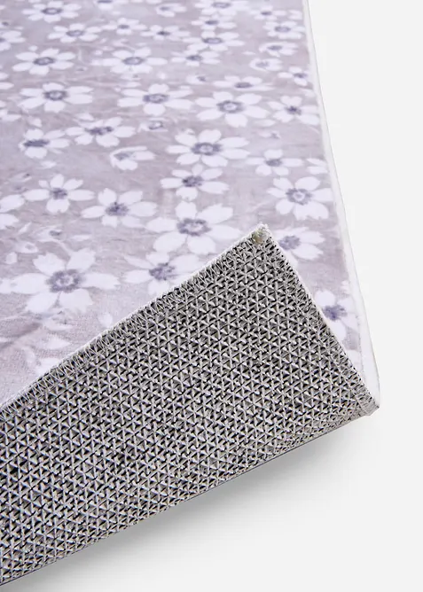 Tapis de bain avec motif floral, bonprix