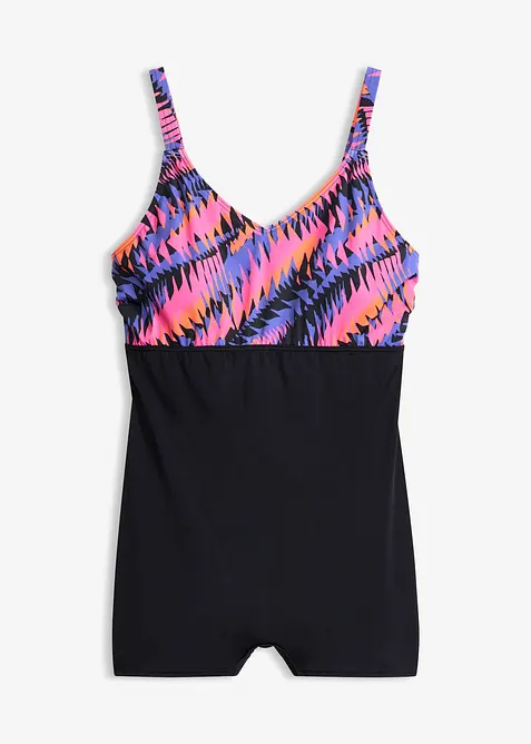 Maillot 1 pi&egrave;ce shorty, bonprix