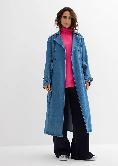 T-shirt col roul&eacute; 100% coton, bonprix