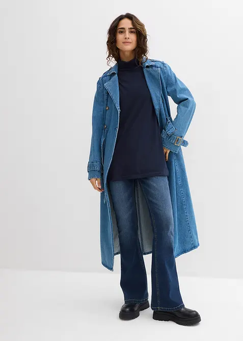 T-shirt col roul&eacute;, bonprix