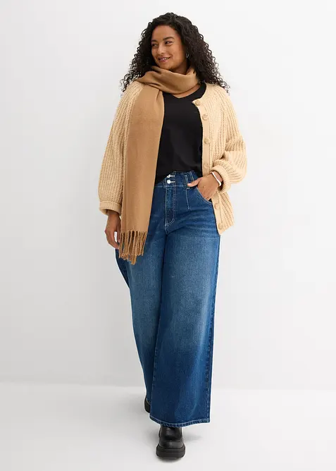 Lot de 2 T-shirts 100% coton, bonprix