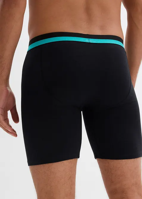 Lot de 2&nbsp;boxers longs et doux, bonprix