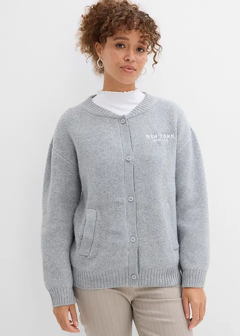 Gilet en maille oversize, bonprix