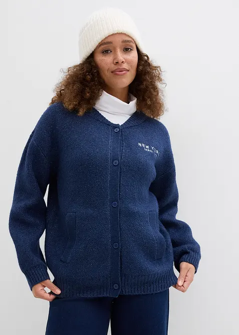 Gilet en maille oversize, bonprix