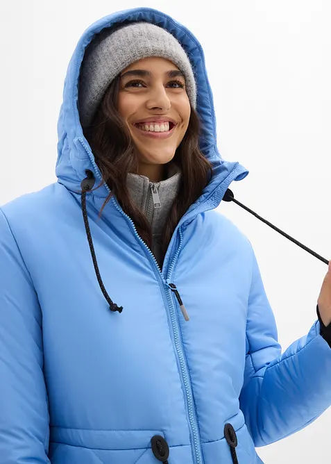 Manteau matelass&eacute; avec d&eacute;tails r&eacute;fl&eacute;chissants, bonprix