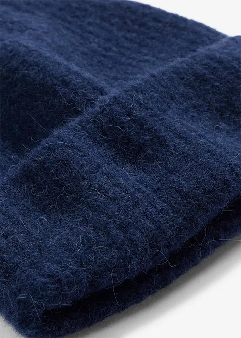Bonnet en laine d&rsquo;alpaga m&eacute;lang&eacute;e, bonprix