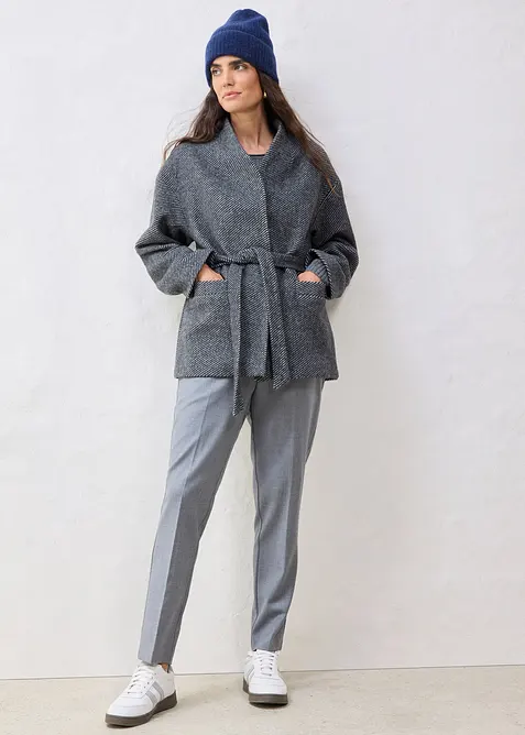 Bonnet en laine d&rsquo;alpaga m&eacute;lang&eacute;e, bonprix