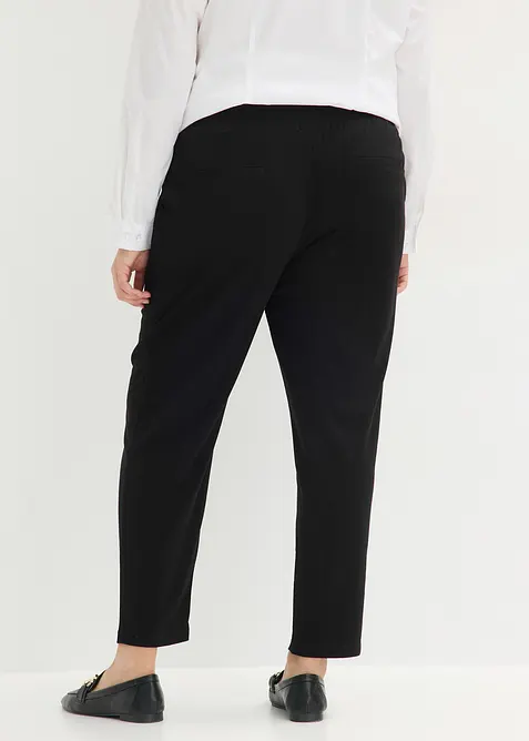 Pantalon &eacute;lastiqu&eacute; avec passepoils devant, bonprix