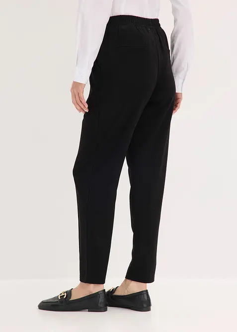 Pantalon &eacute;lastiqu&eacute; avec passepoils devant, bonprix