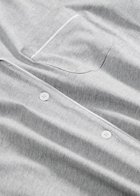 Pyjashort avec chemise boutonn&eacute;e, bonprix