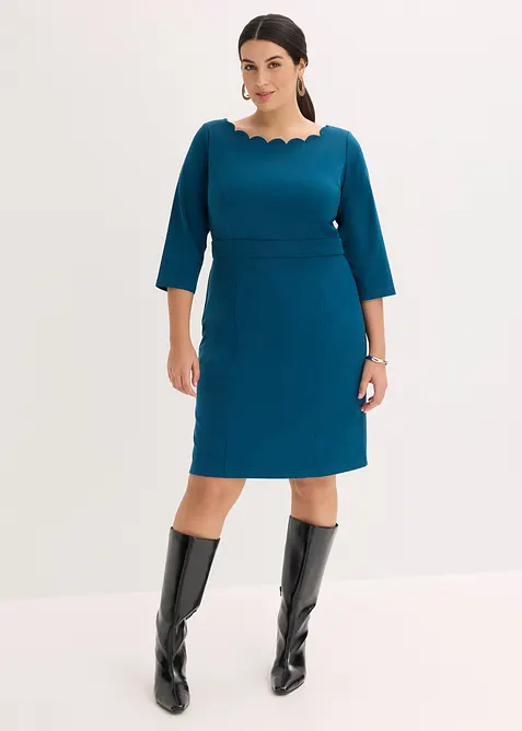 Robe fourreau en jersey milano, bonprix