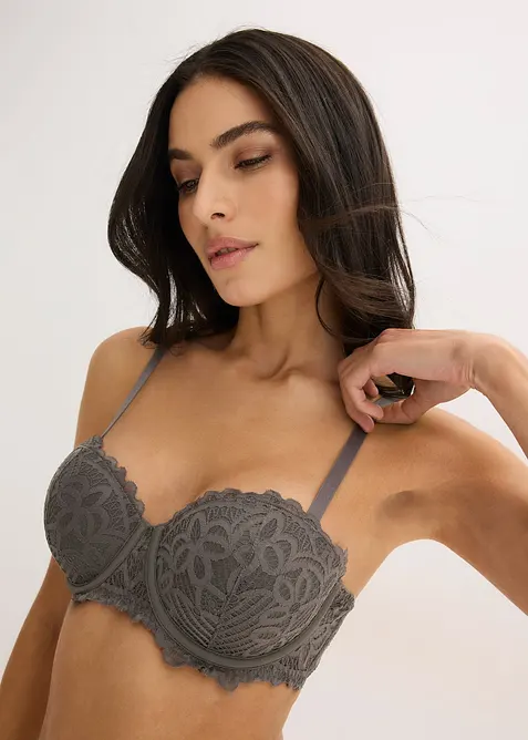 Soutien-gorge balconnet en dentelle, bonprix