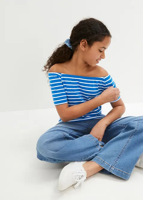 Jean large taille mi-haute, bonprix