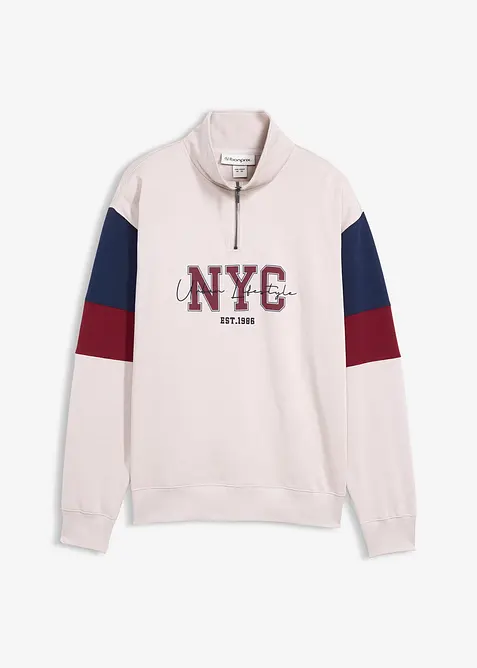 Sweat-shirt loose 100% coton, bonprix