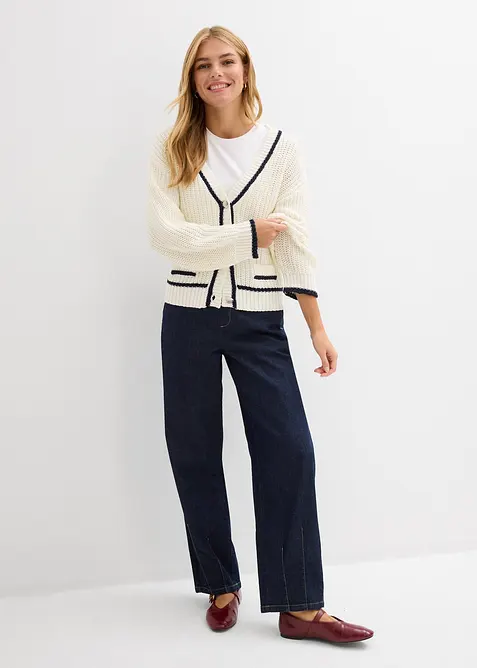 Gilet en grosse maille, bonprix