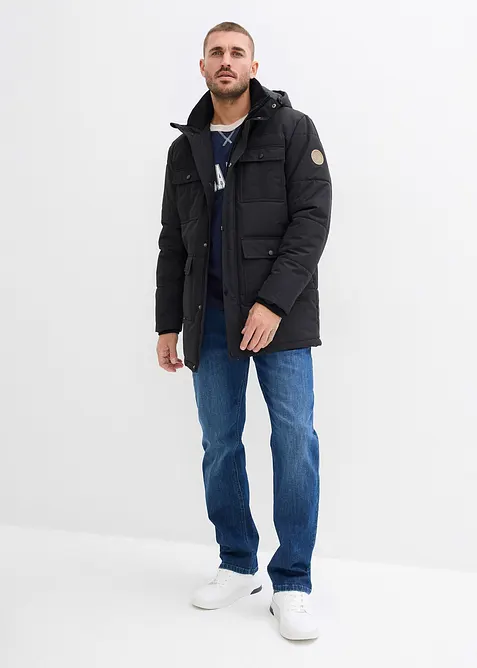 Jean extensible loose, droit, bonprix