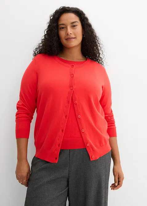 Gilet en fine maille, bonprix