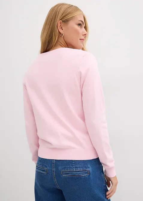 Gilet en fine maille, bonprix