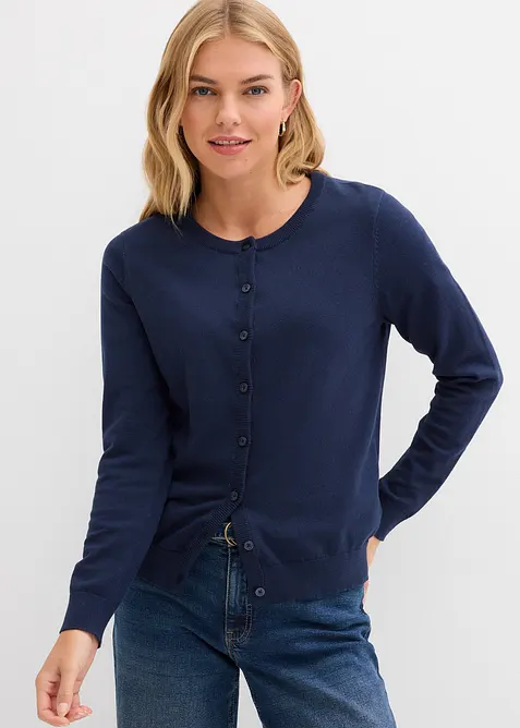 Gilet en fine maille, bonprix