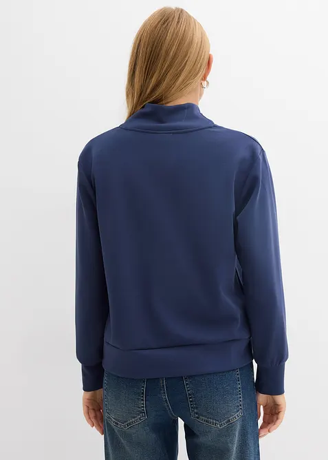 Sweat-shirt doux en mati&egrave;re n&eacute;opr&egrave;ne, bonprix