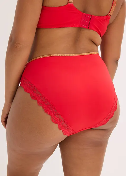 Slip Maxi avec dentelle, bonprix