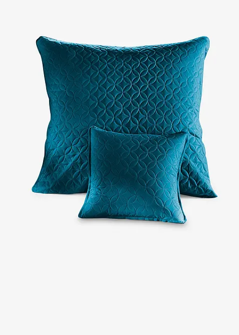 Lot de 2&nbsp;housses de coussin avec surpiq&ucirc;res, bonprix