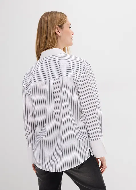 Chemisier oversize 100% coton, bonprix