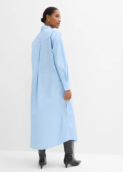 Robe-chemise 100% coton, bonprix