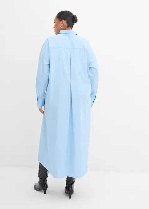 Robe-chemise 100% coton, bonprix