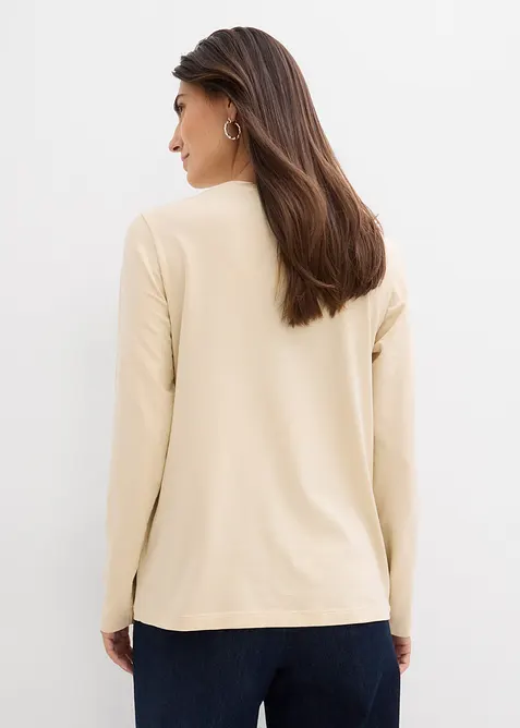 Lot de 2 T-shirts de grossesse et d&rsquo;allaitement 100% coton, bonprix