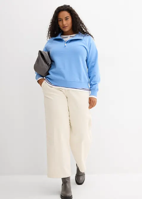 Sweat-shirt 100% coton, bonprix