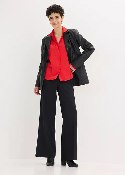 Chemisier en satin l&eacute;ger, bonprix