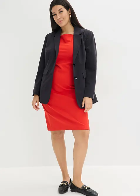 Robe fourreau en Punto di Roma, bonprix