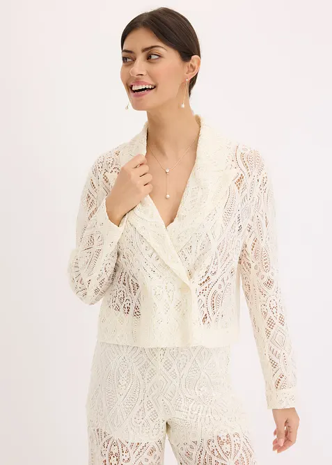 Blazer en dentelle, bonprix
