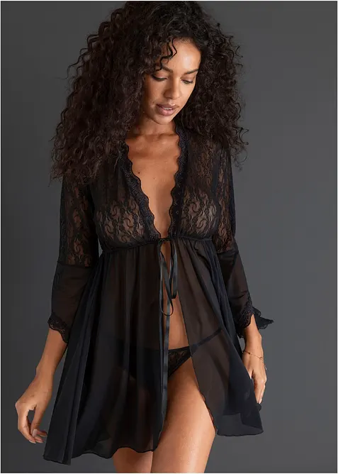 Kimono et string (ens. 2 pces), bonprix