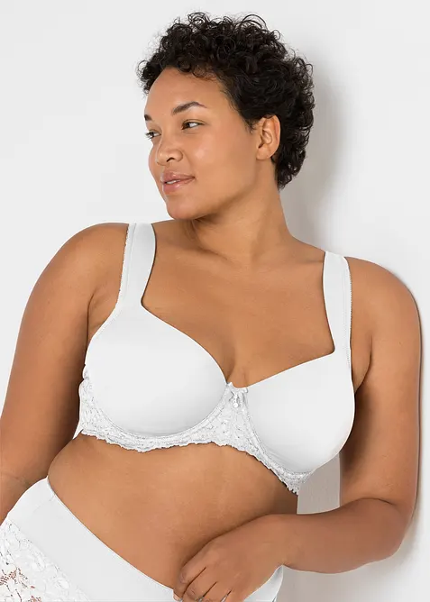 Soutien-gorge &agrave; coques et bretelles rembourr&eacute;es, bonprix