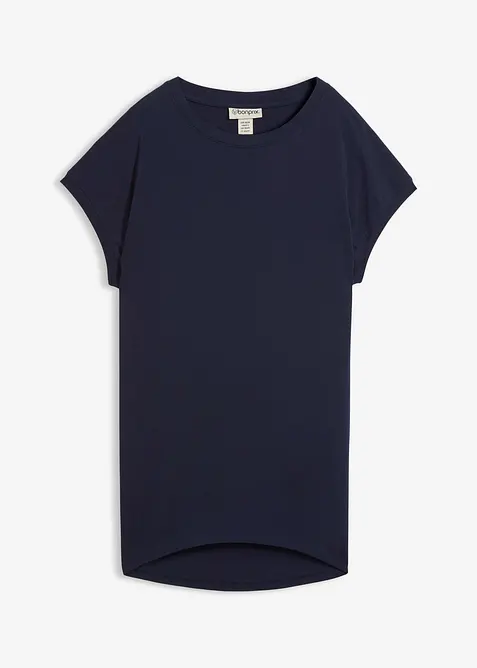 T-shirt long 100% coton, bonprix